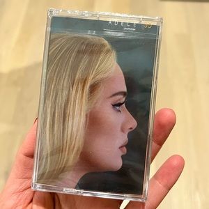 Adele 30 Exclusive Limited Edition Black Cassette With Clear Norelco box